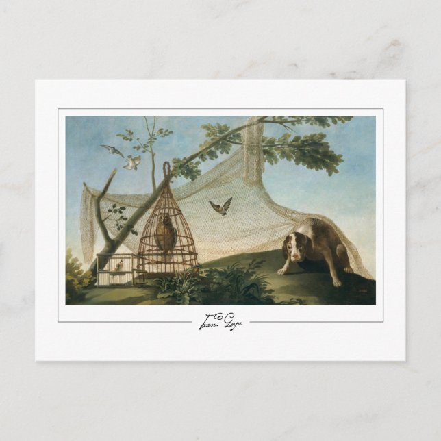 Francisco Goya #199 - Fine Art Postcard (Front)