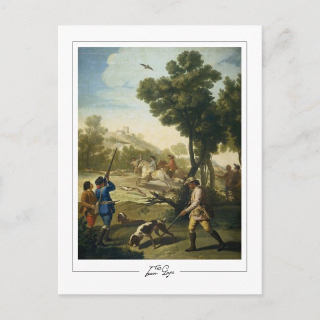 Francisco Goya #209 - Fine Art Postcard (Front)
