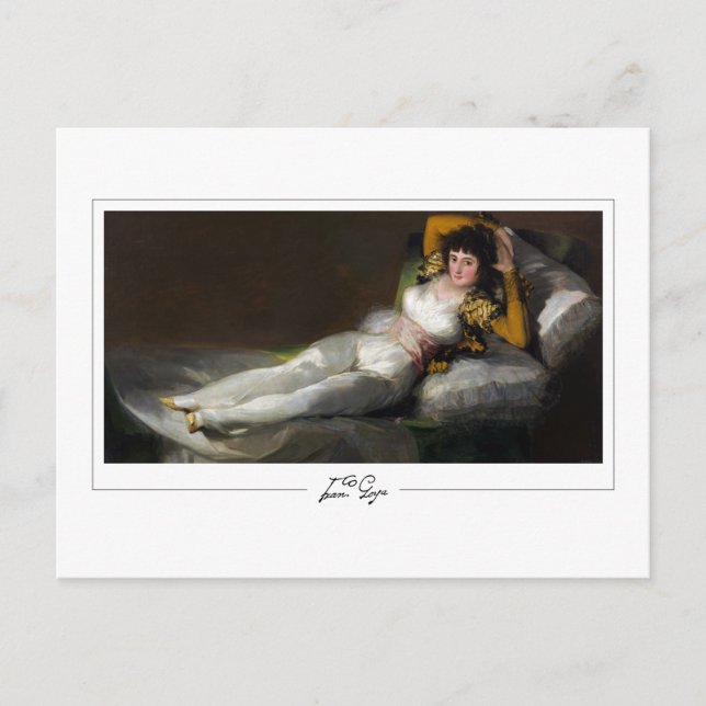 Francisco Goya #255 - Fine Art Postcard (Front)