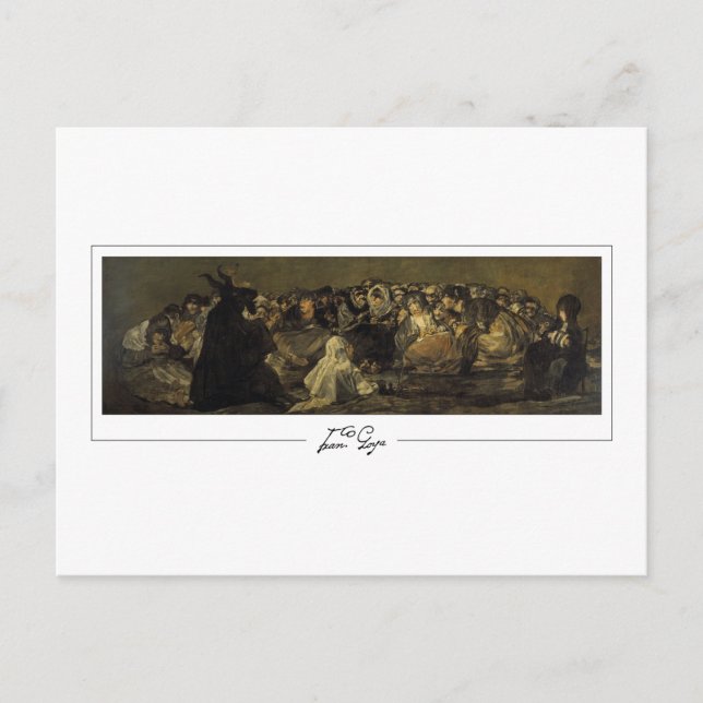 Francisco Goya #262 - Fine Art Postcard (Front)