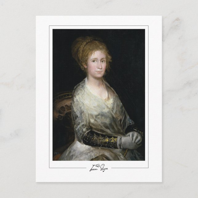 Francisco Goya #349 - Fine Art Postcard (Front)