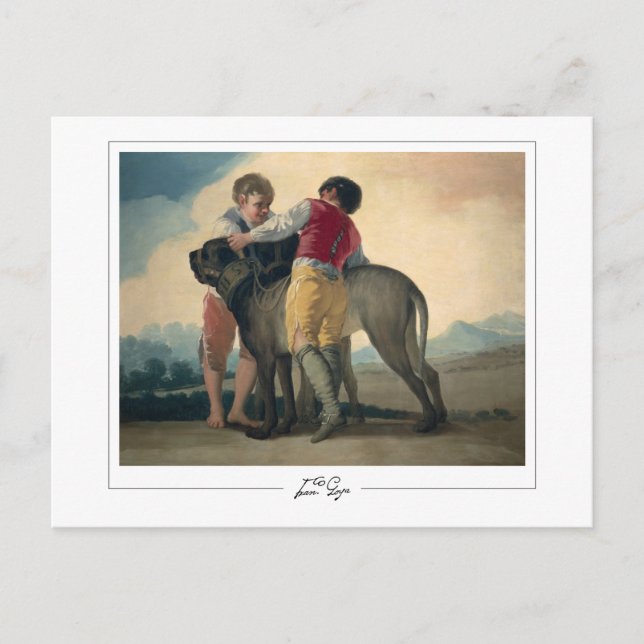 Francisco Goya #385 - Fine Art Postcard (Front)