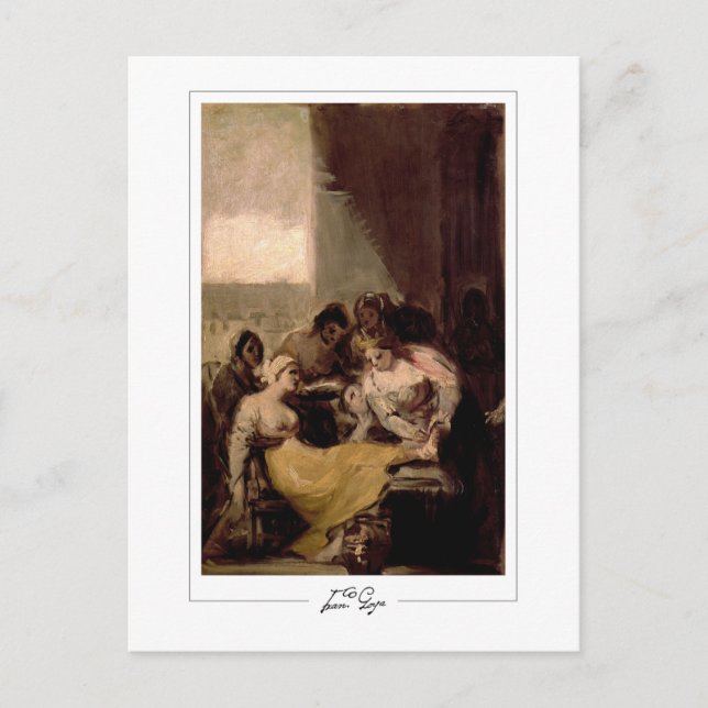 Francisco Goya #515 - Fine Art Postcard (Front)