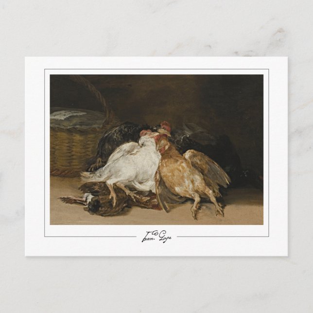 Francisco Goya #70 - Fine Art Postcard (Front)