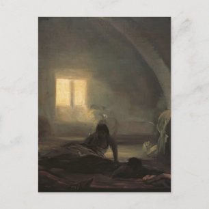 Francisco Goya- Plague Hospital Postcard