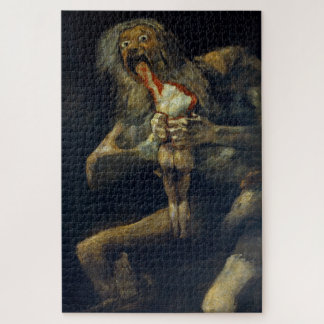 Francisco Goya - Saturn Devouring His Son Jigsaw Puzzle