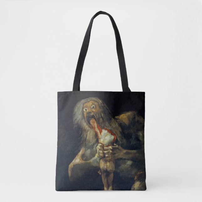 Francisco Goya - Saturn Devouring His Son Tote Bag (Front)