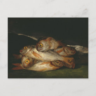 Francisco Goya - Still Life with Golden Bream Postcard