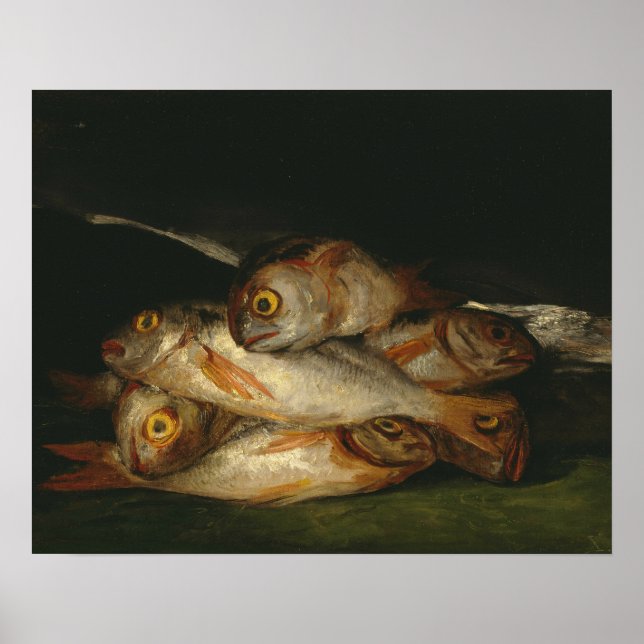 Francisco Goya - Still Life with Golden Bream Poster (Front)