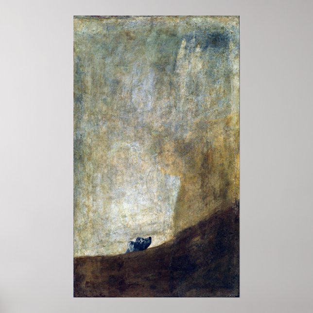 Francisco Goya The Dog Poster (Front)