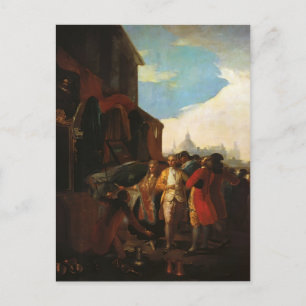 Francisco Goya- The Fair at Madrid Postcard