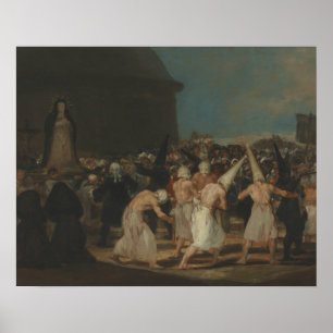 Francisco Goya - The Flagellants Poster