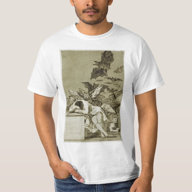 Francisco Goya - The Sleep Of Reason Produces Mons T-Shirt (Front)