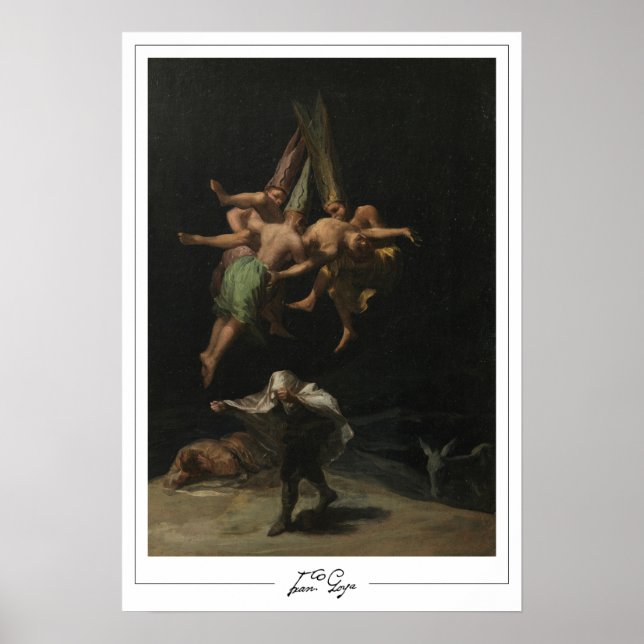 Francisco Goya Zedign Art Poster #121 (Front)