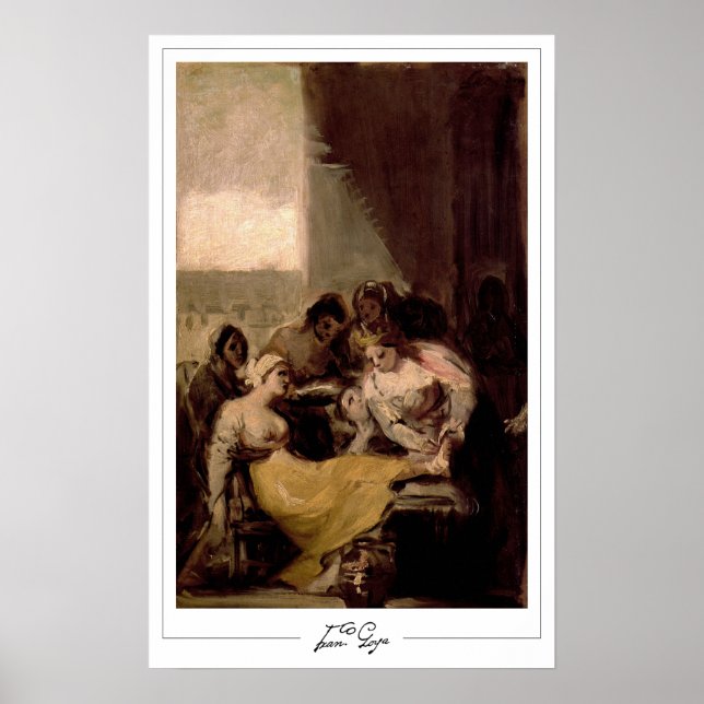 Francisco Goya Zedign Art Poster #515 (Front)