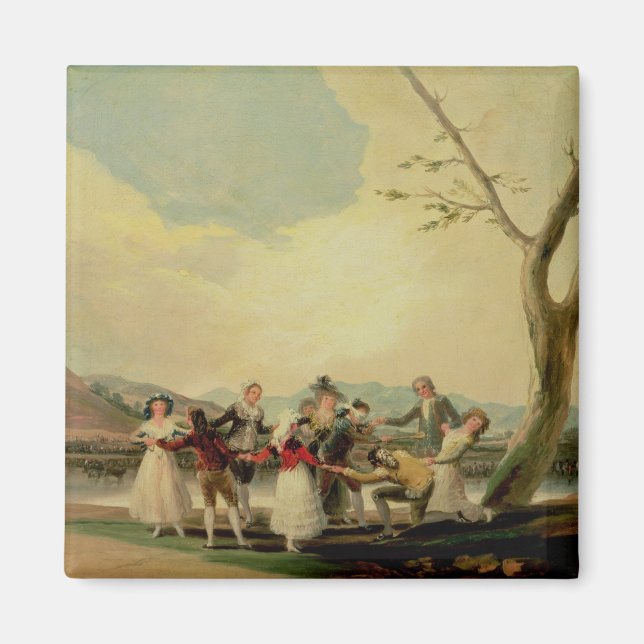 Francisco Jose de Goya y Lucientes | Blind Man's B Magnet (Front)