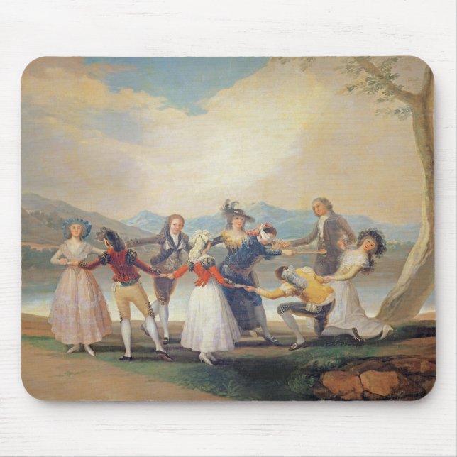 Francisco Jose de Goya y Lucientes | Blind Man's B Mouse Mat (Front)