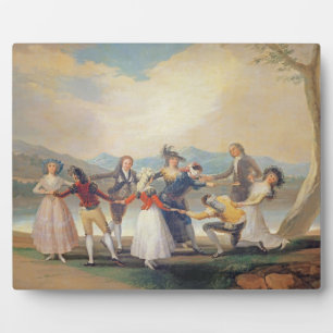 Francisco Jose de Goya y Lucientes Blind Man's B Plaque