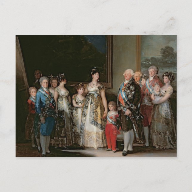 Francisco Jose de Goya y Lucientes | Charles IV  a Postcard (Front)