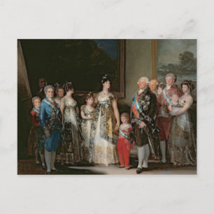 Francisco Jose de Goya y Lucientes   Charles IV  a Postcard