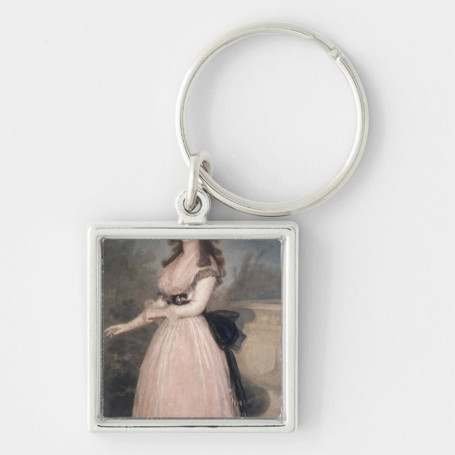 Francisco Jose de Goya y Lucientes | Dona Tadea Ar Key Ring (Front)