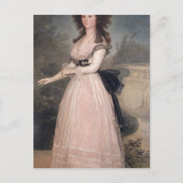 Francisco Jose de Goya y Lucientes | Dona Tadea Ar Postcard (Front)