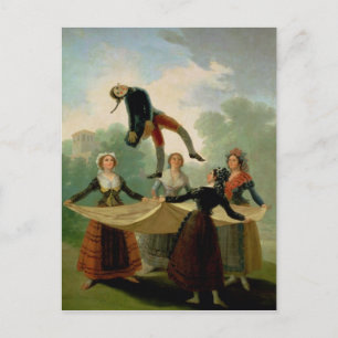 Francisco Jose de Goya y Lucientes El Pelele 17 Postcard