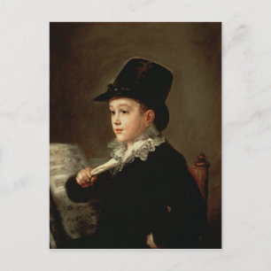 Francisco Jose de Goya y Lucientes Portrait of M Postcard