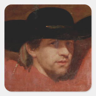 Francisco Jose de Goya y Lucientes Portrait, pre Square Sticker