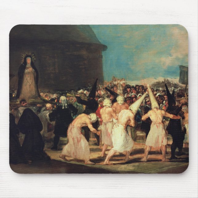 Francisco Jose de Goya y Lucientes | Procession of Mouse Mat (Front)