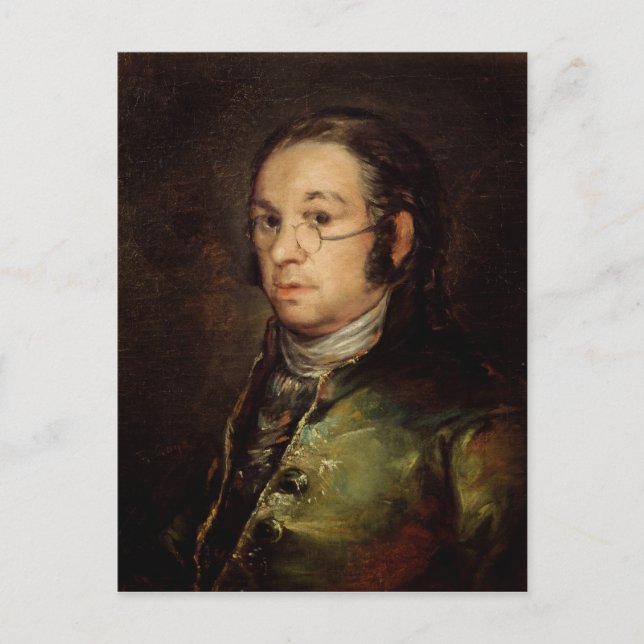 Francisco Jose de Goya y Lucientes | Self Portrait Postcard (Front)