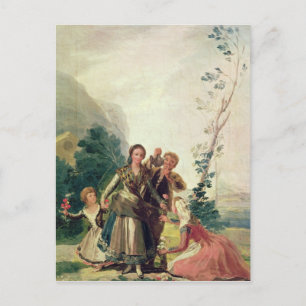 Francisco Jose de Goya y Lucientes Spring or the Postcard