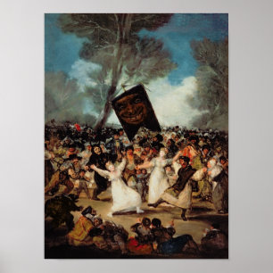 Francisco Jose de Goya y Lucientes The Burial of Poster