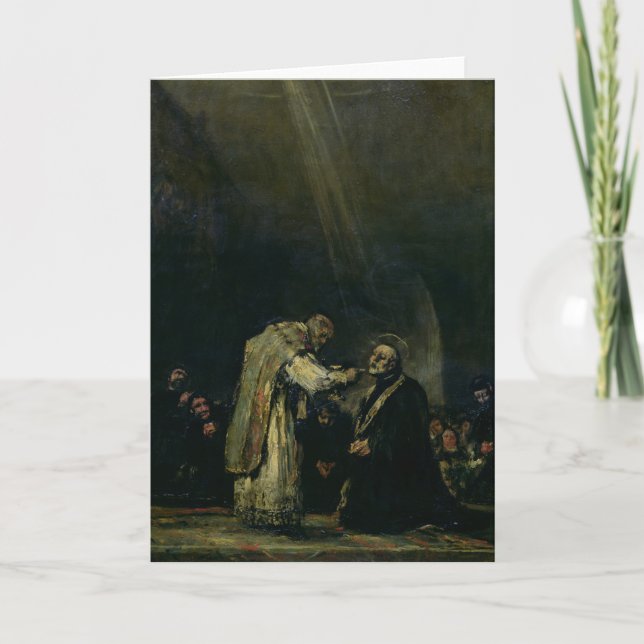 Francisco Jose de Goya y Lucientes | The Last Comm Card (Front)