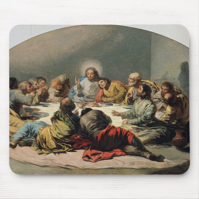 Francisco Jose de Goya y Lucientes | The Last Supp Mouse Mat (Front)