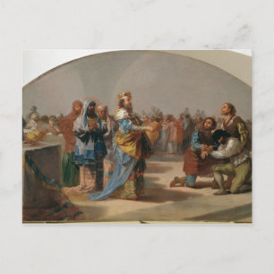 Francisco Jose de Goya y Lucientes   The Parable o Postcard
