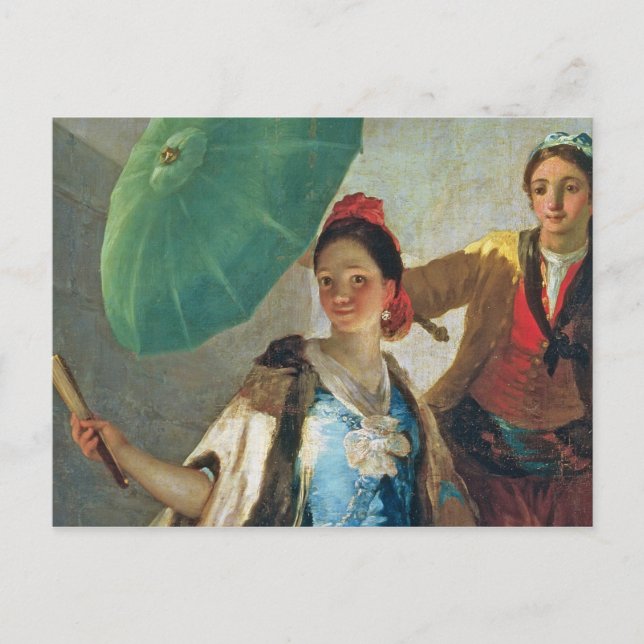 Francisco Jose de Goya y Lucientes | The Parasol,  Postcard (Front)
