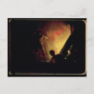 Francisco Jose de Goya y Lucientes The Pyre, c.1 Postcard