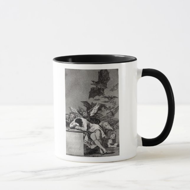 Francisco Jose de Goya y Lucientes | The Sleep of  Mug (Right)