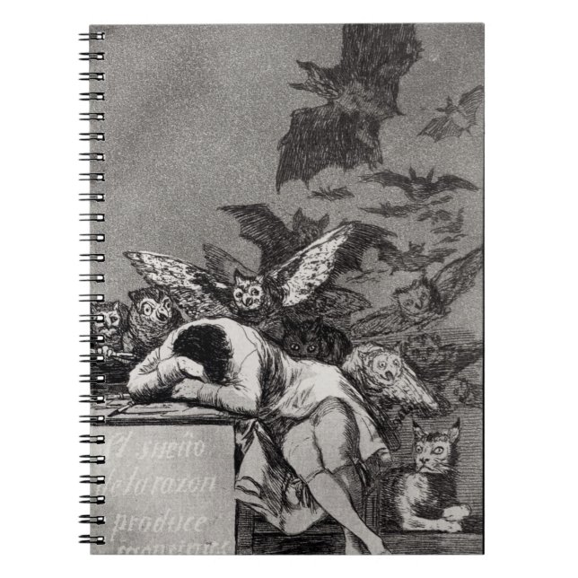 Francisco Jose de Goya y Lucientes | The Sleep of  Notebook (Front)