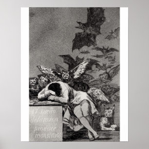 Francisco Jose de Goya y Lucientes   The Sleep of  Poster