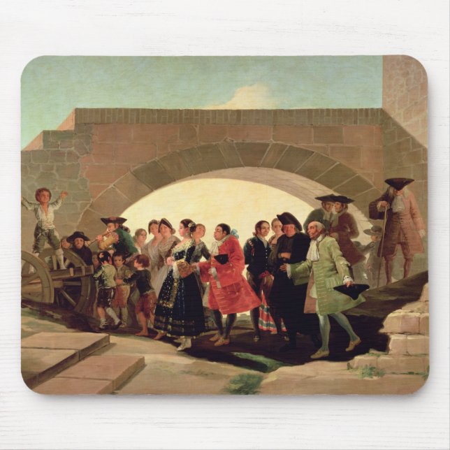 Francisco Jose de Goya y Lucientes | The Wedding,  Mouse Mat (Front)