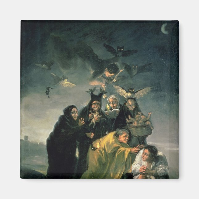 Francisco Jose de Goya y Lucientes | The Witches'  Magnet (Front)