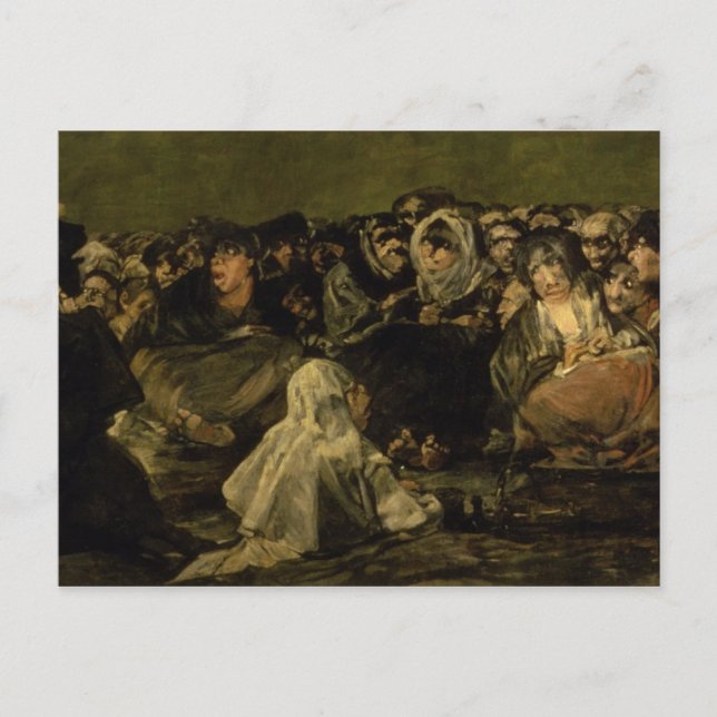 Francisco Jose de Goya y Lucientes | The Witches'  Postcard (Front)
