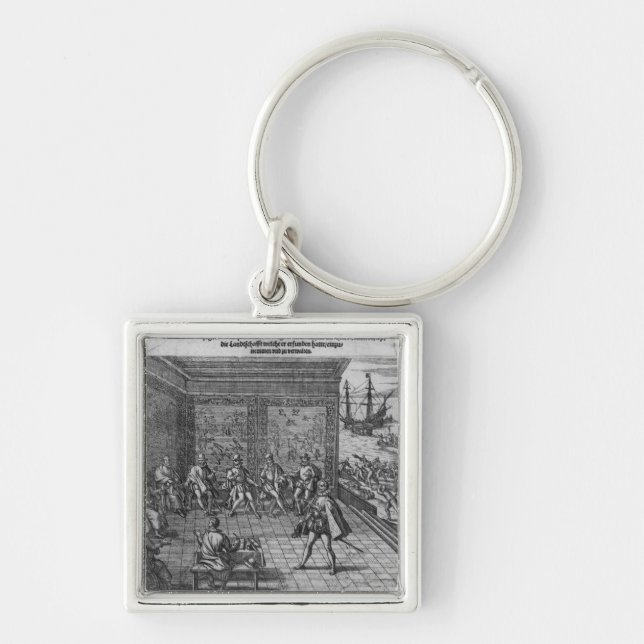 Francisco Pizarro Key Ring (Front)
