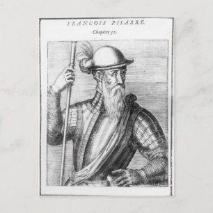 Francisco Pizarro Postcard