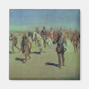 Francisco Vasquez de Coronado Making his Way Magnet