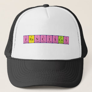 Franciscus periodic table name hat
