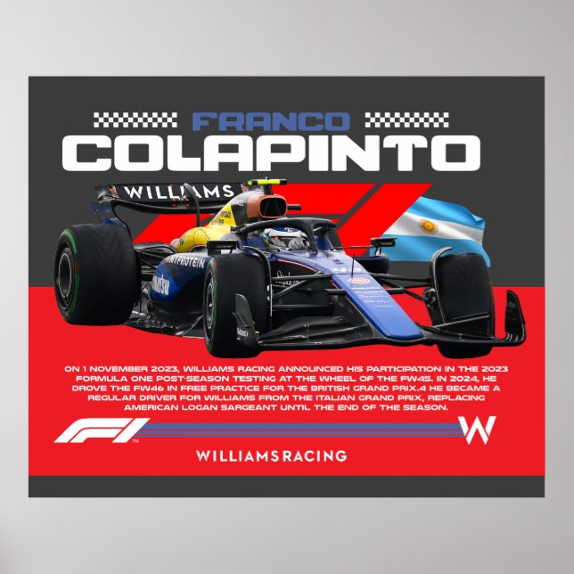 Franco colapinto poster (Front)