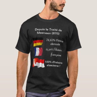 Franco-German-Alsatian T-Shirt (black)